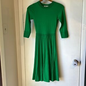 Boden kelly green dress